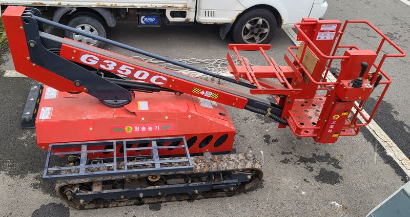 장터 상품 [청송농기 고도리 고소작업차G350C] 썸네일
