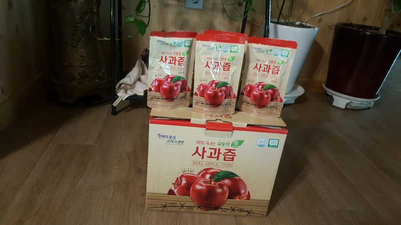 조태순 님의 장터 판매 상품 [사과즙 35000  50봉] 첨부 사진