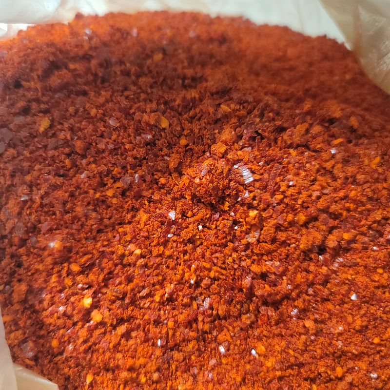 강미향님의 장터 판매 상품 [2022년햇고춧가루 1근 ( 600g )에 18000원.] 첨부 사진