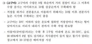 고구마 농사도우미님의 고구마 · 농사길잡이 작성글 사진