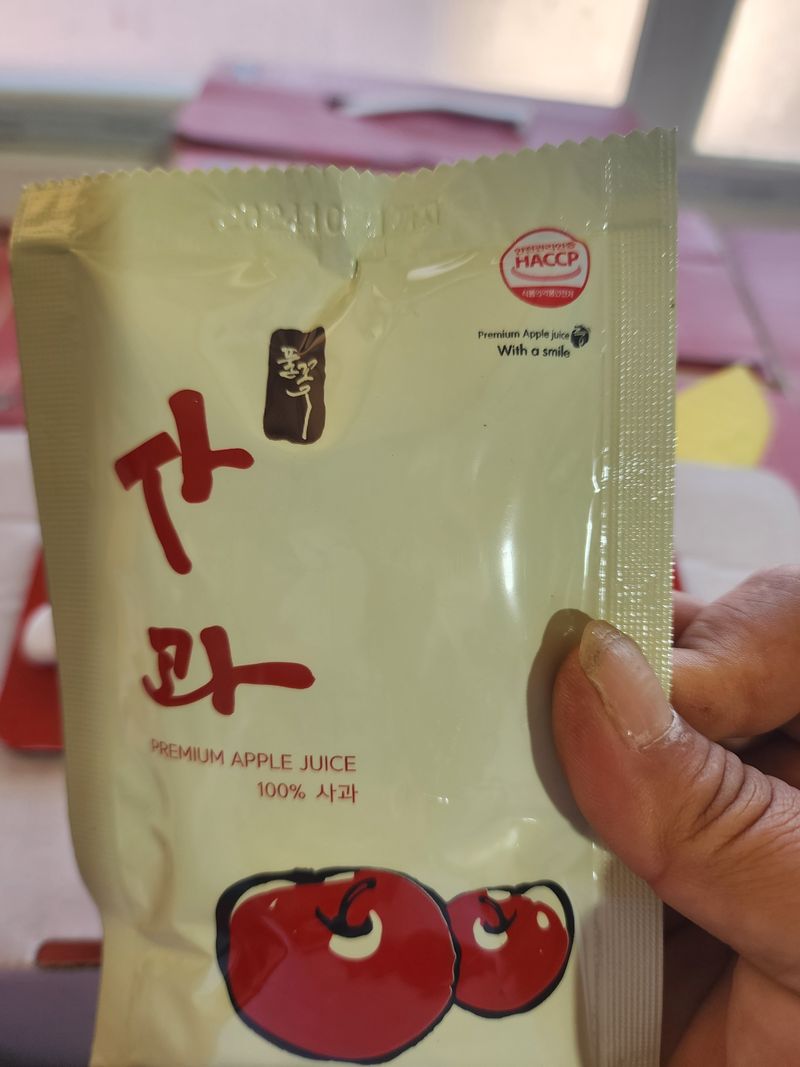 현등농원♡님의 장터 판매 상품 [장수사과사과즙 50포] 첨부 사진