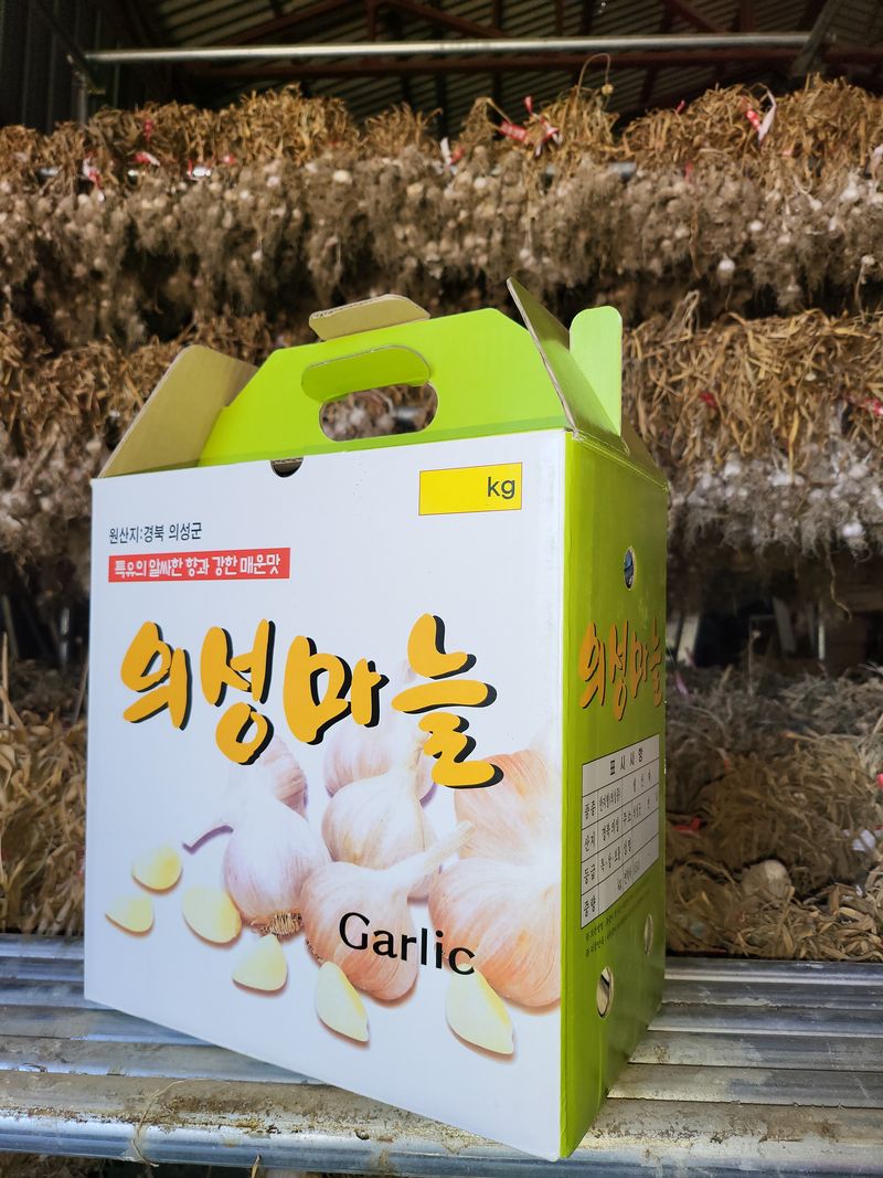 의성마늘(한지형)님의 장터 판매 상품 [의성한지형마늘 ★뿌리제거마늘★] 첨부 사진