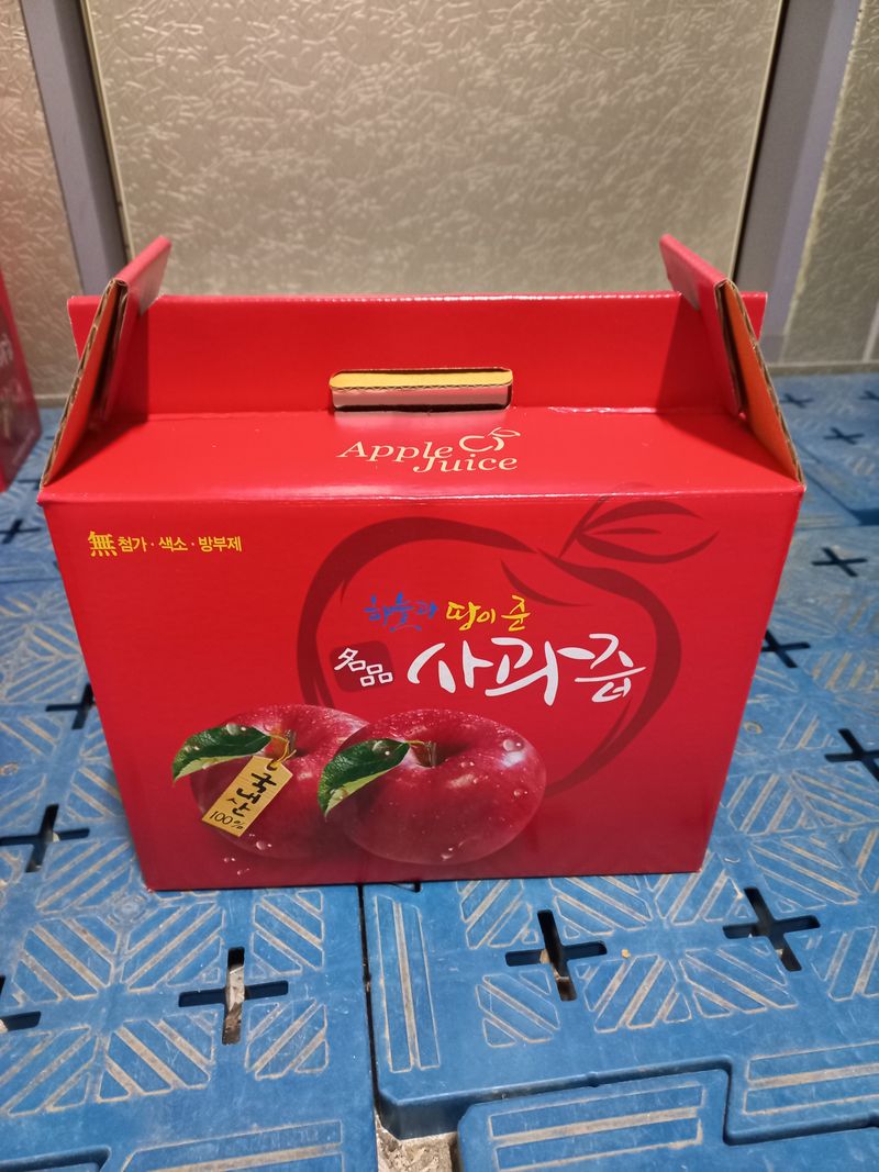 장터 상품 [사과즙  두박스 45000] 썸네일