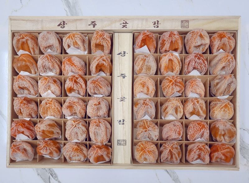 벌꿀농장♡권은주님의 장터 판매 상품 [곶감 반건시 고급 선물세트 ] 첨부 사진