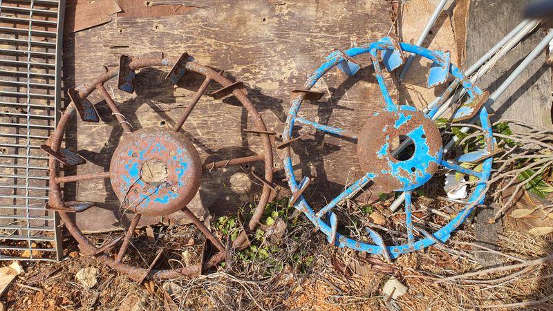 장터 상품 [경운기 철바퀴 2개] 썸네일