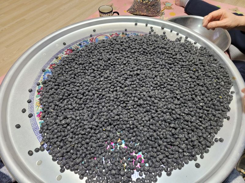 장터 상품 [속청 서리태 1kg 9000원] 썸네일