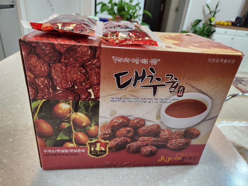 장터 상품 [보은대추즙 1박스 50~52개] 썸네일