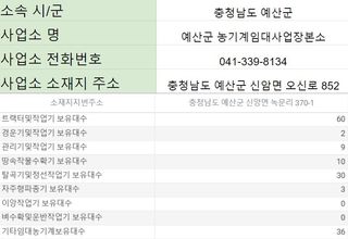 농기계 임대 정보님의 팜모닝공식 · 혜택 작성글 사진