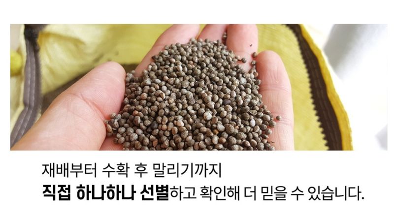 변순애님의 장터 판매 상품 [통들깨  한말 (6kg)] 첨부 사진