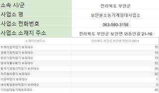 농기계 임대 정보님의 팜모닝공식 · 혜택 작성글 사진