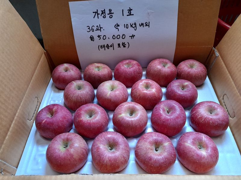 김주영님의 장터 판매 상품 [🍎 꼬마한입사과10kg/ 정품5kg, 10kg 🍎 ] 첨부 사진