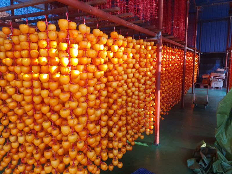 장터 상품 [감말랭이  700g - 10,000원/ 곶감800g - 10,000] 썸네일