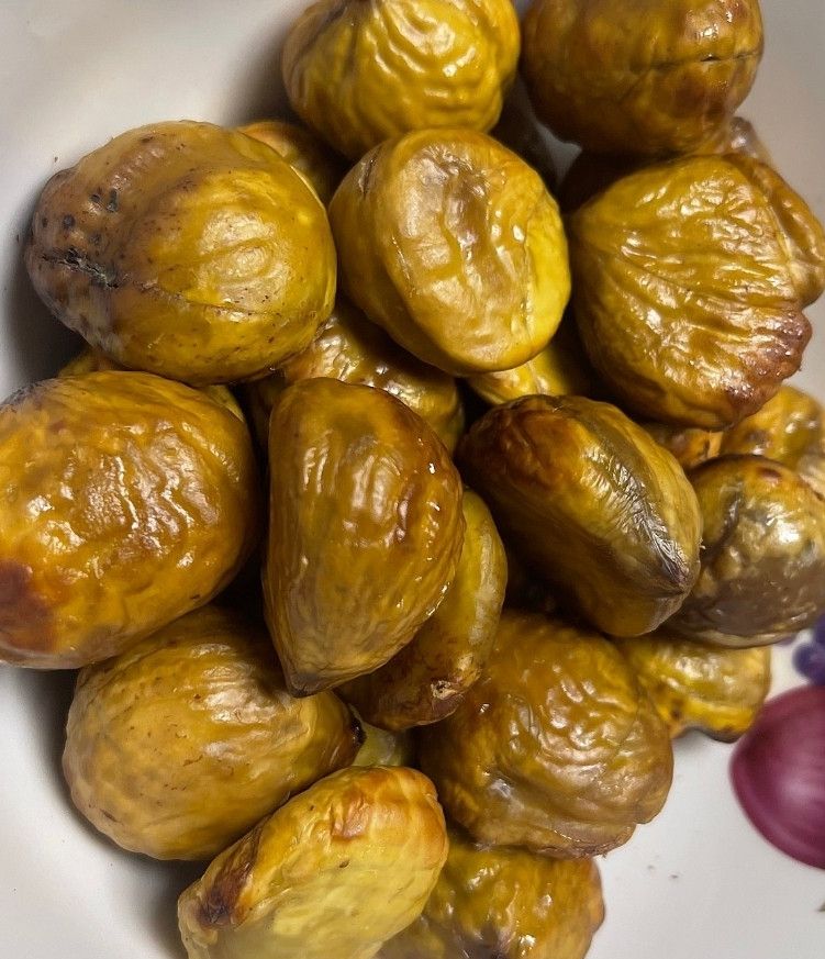 주암농원님의 장터 판매 상품 [군밤용 칼집낸 뜨래밤 1kg ] 첨부 사진