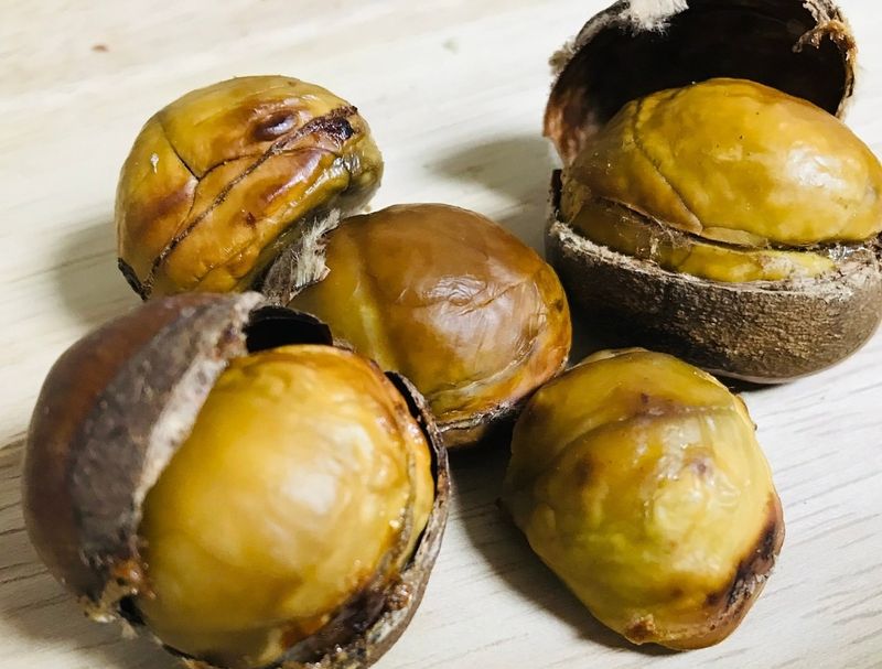 주암농원님의 장터 판매 상품 [군밤용 칼집낸 뜨래밤 1kg ] 첨부 사진