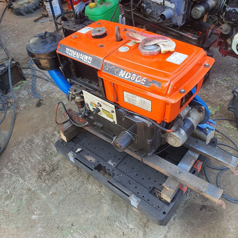 김문규님의 장터 판매 상품 [신형 8마력 대동 경운기 엔진 nd8] 첨부 사진