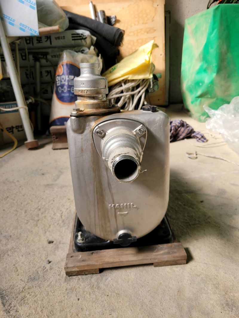 남철희님의 장터 판매 상품 [한일 올스텐 양수기 (3마력) 팝니다] 첨부 사진