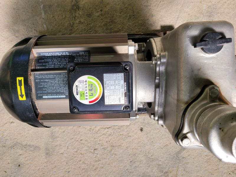 남철희님의 장터 판매 상품 [한일 올스텐 양수기 (3마력) 팝니다] 첨부 사진