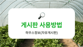 bcd705f2-265e-4535-84e5-c8f2aae36209님의 하우스정보 · 자유게시판 작성글 사진