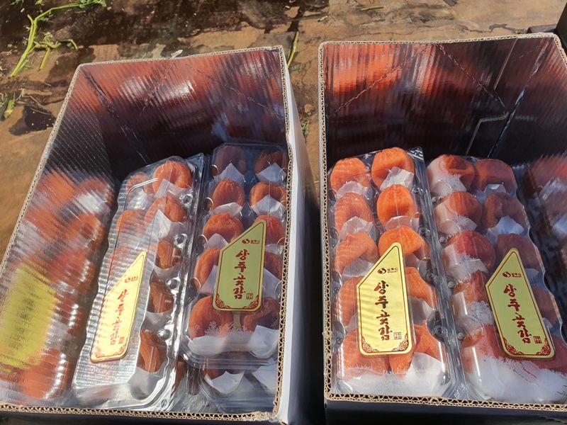 상주백수농원 님의 장터 판매 상품 [상주곶감(반건시) 5kg  내외] 첨부 사진