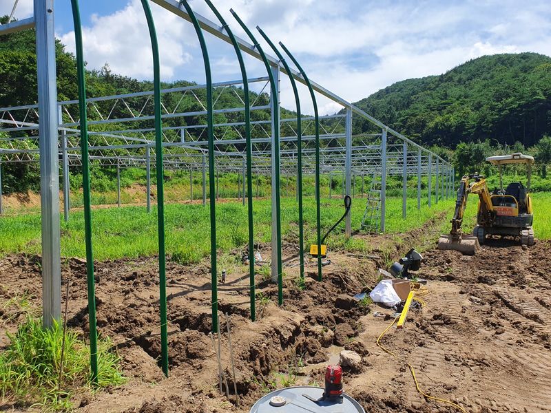 농업회사법인 진향님의 장터 판매 상품 [튜브코팅강관] 첨부 사진