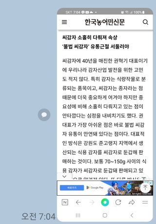 권혁기님의 감자 · 자유게시판 작성글 사진