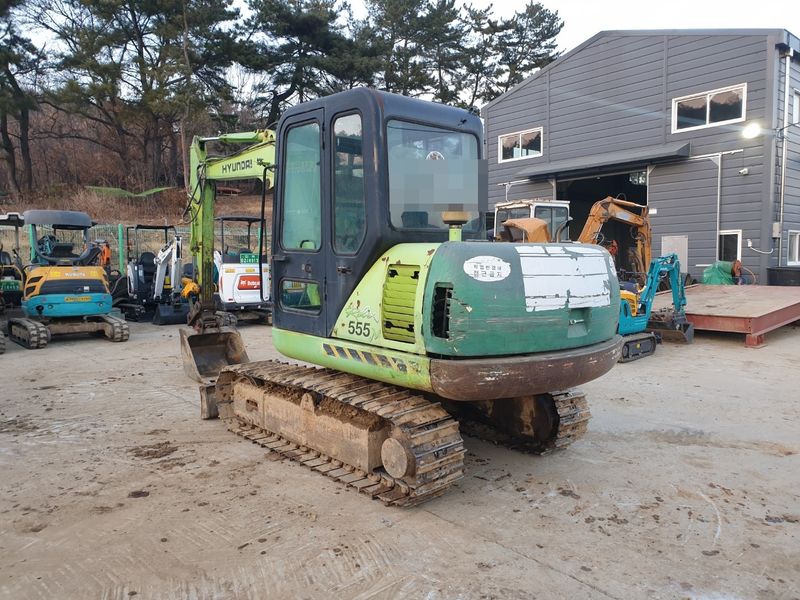 중고굴삭기 김동윤님의 장터 판매 상품 [02중고굴삭기 농장용굴삭기 2001년식 현대R555M 부가세없음] 첨부 사진