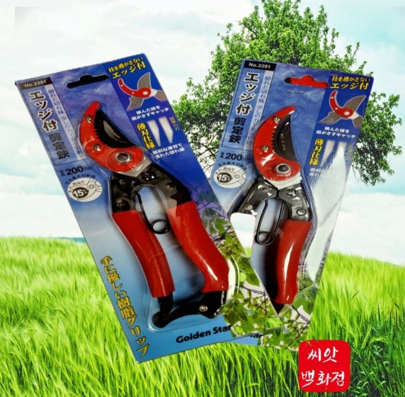 장터 상품 [골드 일제 전지가위   (특허제품)] 썸네일