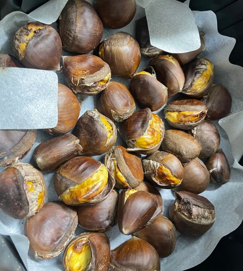 주암농원님의 장터 판매 상품 [홀라당 뜨래밤 특 (칼집밤, 군밤) 1kg ] 첨부 사진