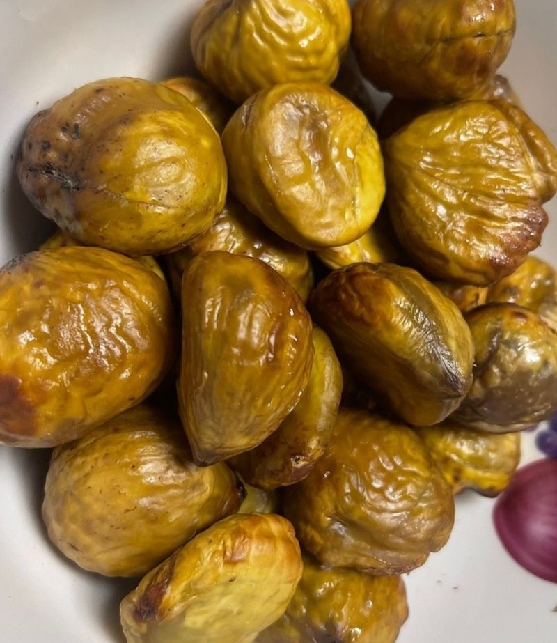 주암농원님의 장터 판매 상품 [홀라당 뜨래밤 특 (칼집밤, 군밤) 1kg ] 첨부 사진