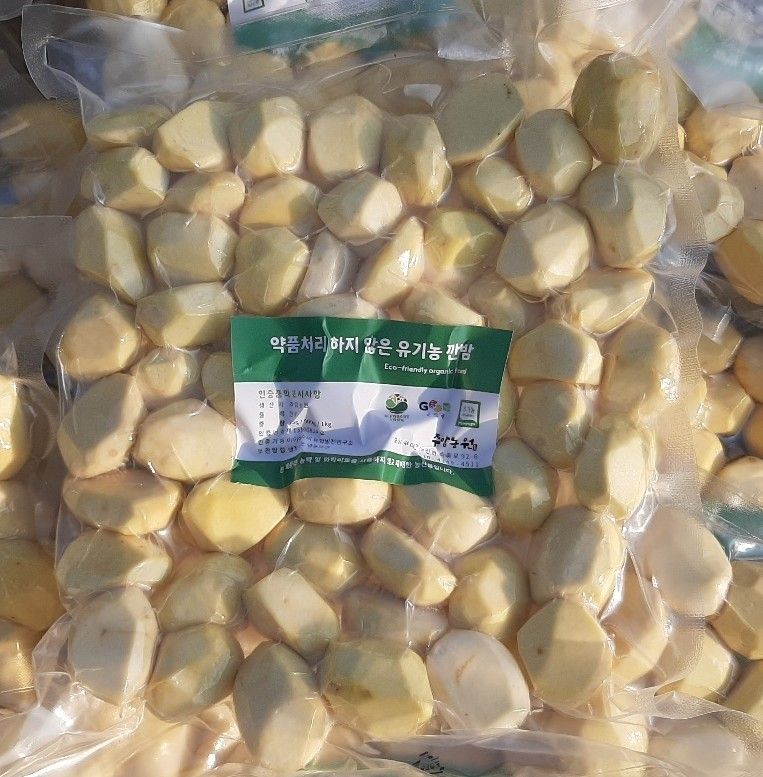 주암농원님의 장터 판매 상품 [유기농 깐밤 세일 판매합니다. ] 첨부 사진