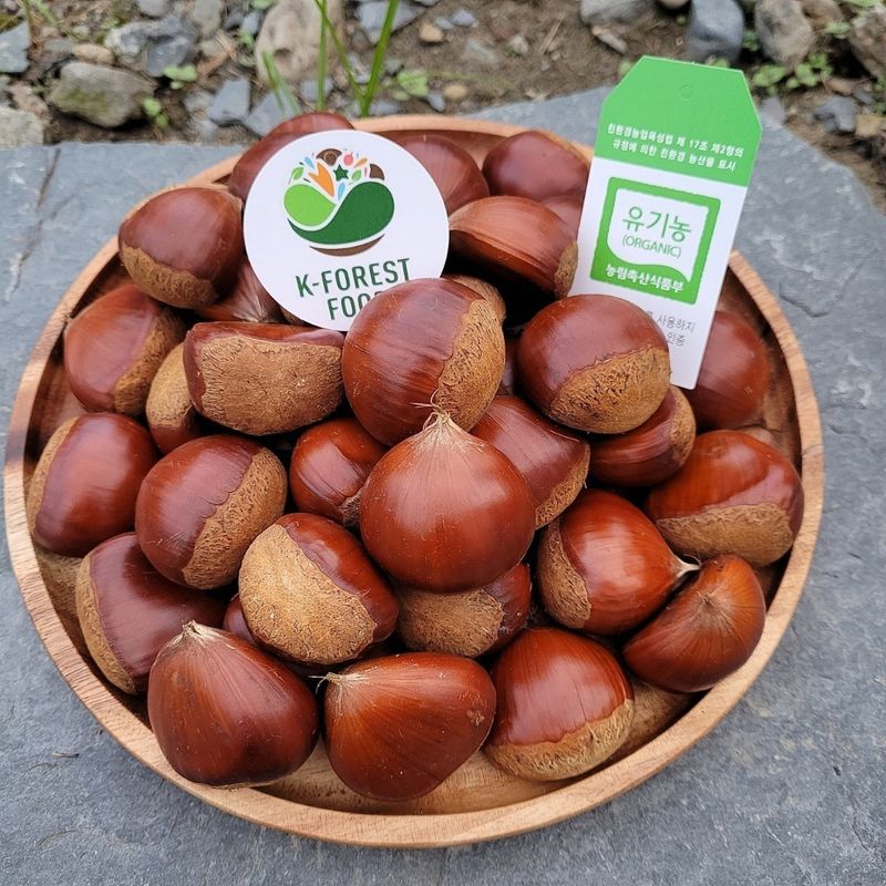 주암농원님의 장터 판매 상품 [유기농 깐밤 세일 판매합니다. ] 첨부 사진