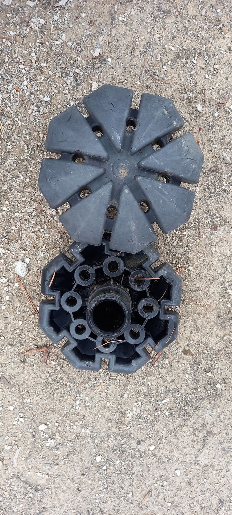 장터 상품 [방조망켑 아시바 40mm에 사용했습니다.약 60개 y자 받침 25mm파이프사용] 썸네일