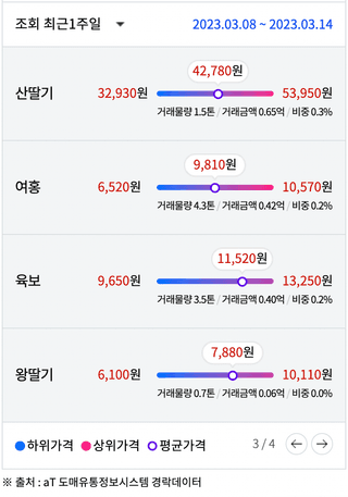 알 수 없음님의 딸기·시세•판로 작성글 사진