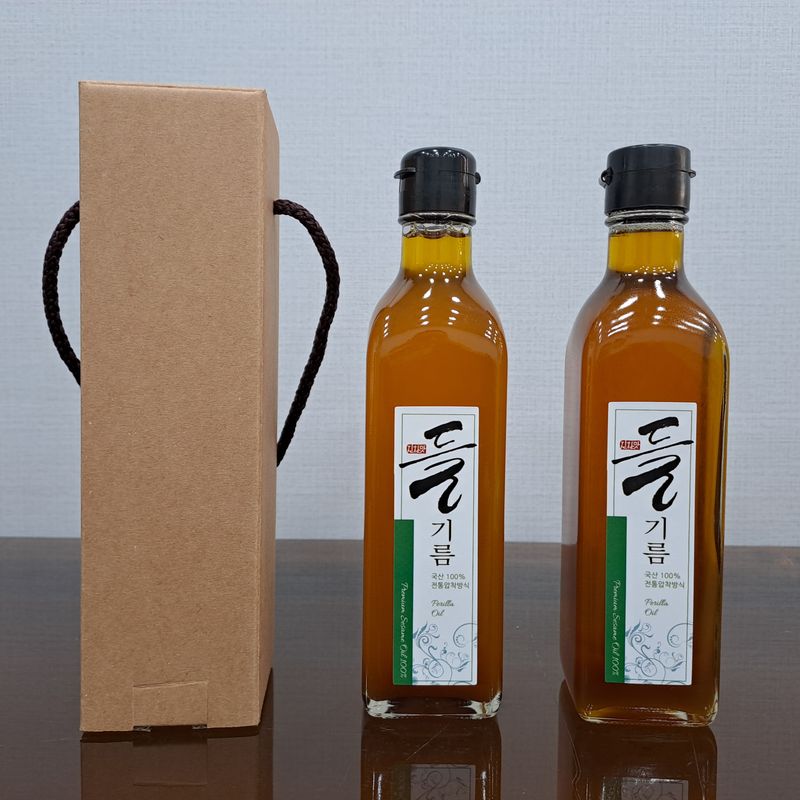 장터 상품 [들기름 330ml  1병] 썸네일