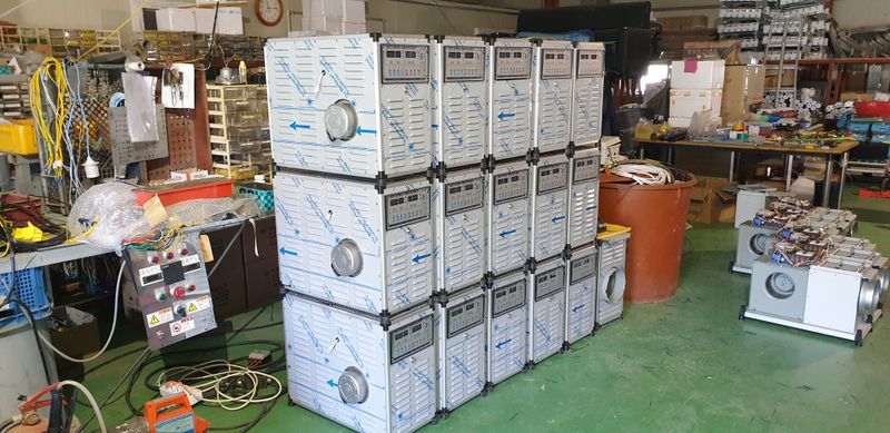 장터 상품 [농업용 전기온풍기 3상 380v 12kw 4단 변온형] 썸네일