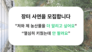 팜모닝 장터운영자님의 장터이야기 · 자유게시판 작성글 사진