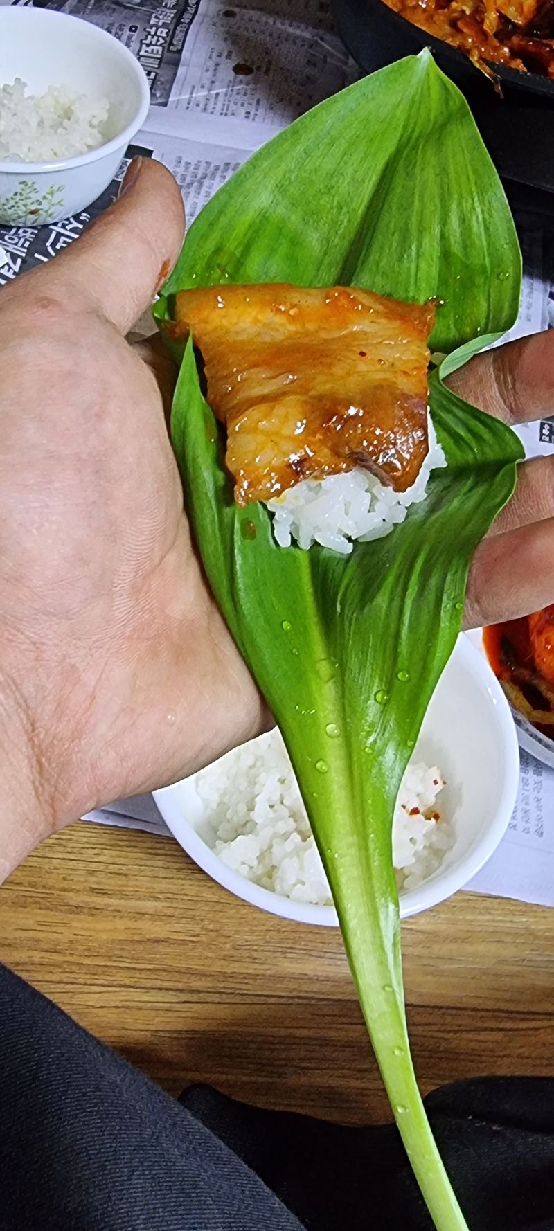 장터 상품 [명이나물 1kg] 썸네일