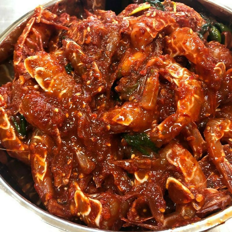 장터 상품 [동해안 명품 보리새우장 500g] 썸네일