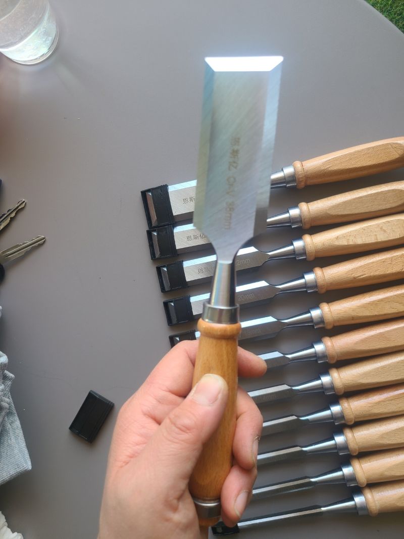 봉주르님의 장터 판매 상품 [전문가용 목공끌 12개세트 팝니다 ] 첨부 사진