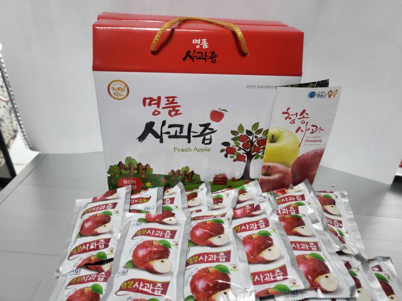 장터 상품 [ 내사과를 받아줘사과즙도 여기서 2박스] 썸네일
