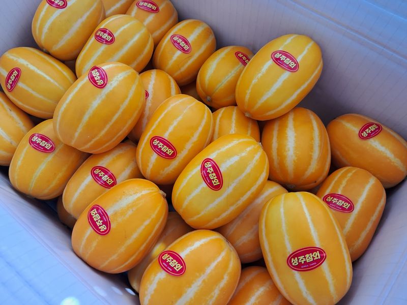 장터 상품 [[판매중단] 새콤달콤 고당도 🍊 (대과)  판매합니다 고당도. 꿀참외 (정품)  판매합니다 ] 썸네일