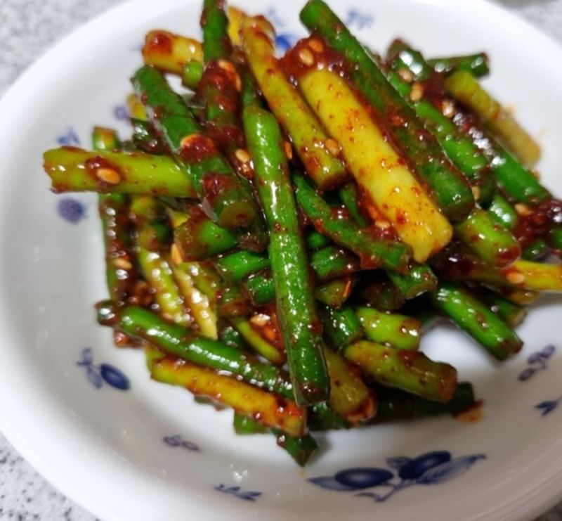 딴딴님의 장터 판매 상품 [2023 제주 햇 마늘쫑1kg] 첨부 사진