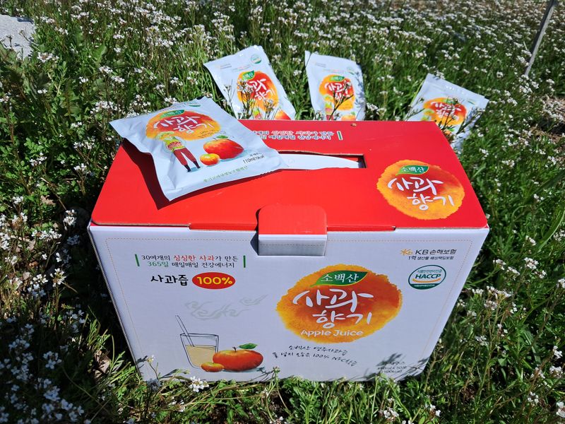 아침엔사과농원님의 장터 판매 상품 [사과즙] 첨부 사진