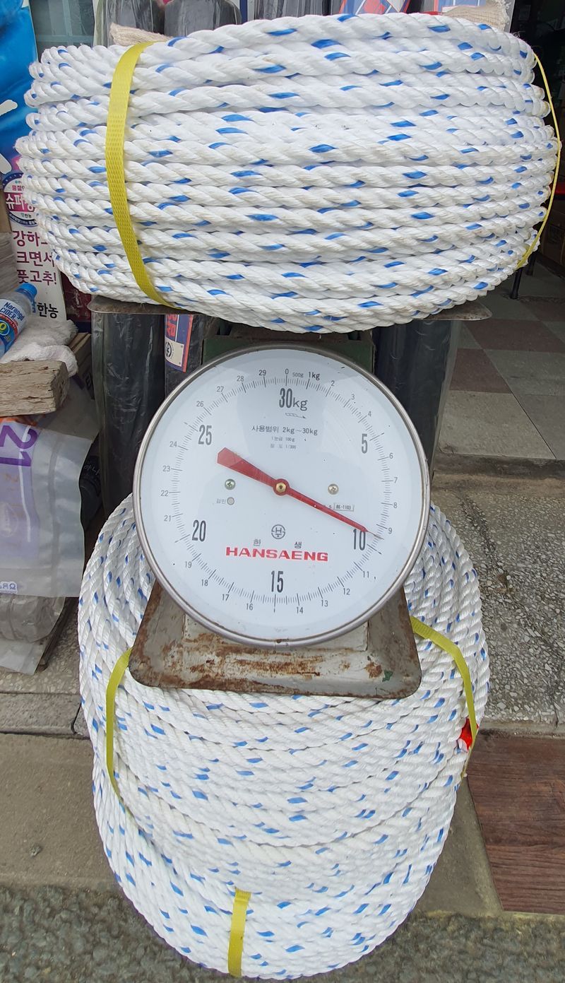 장터 상품 [밧줄형 로프끈2개] 썸네일