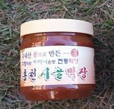 홍천시골된장님의 장터 판매 상품 [직접농사지은우리콩으로만든 청국장.된장.막장.간장.고추장.무조청] 첨부 사진