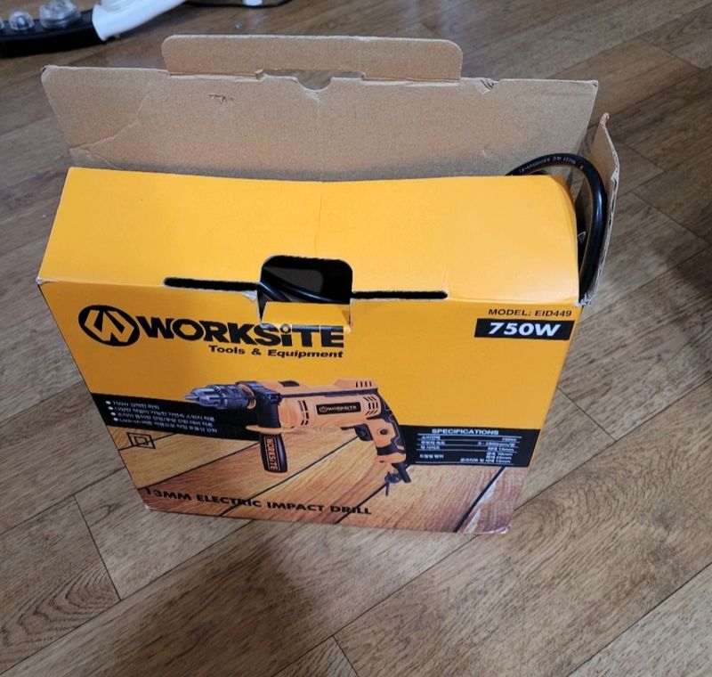 장터 상품 [워크사이트 750W 임팩트 유선 전기 해머드릴 EID449] 썸네일