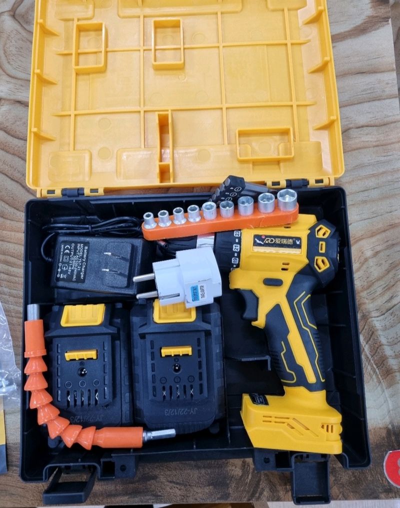 장터 상품 [독일 AIRUIDE 무선 전동드릴 21v 충전 임팩 드라이버 해머 드릴] 썸네일