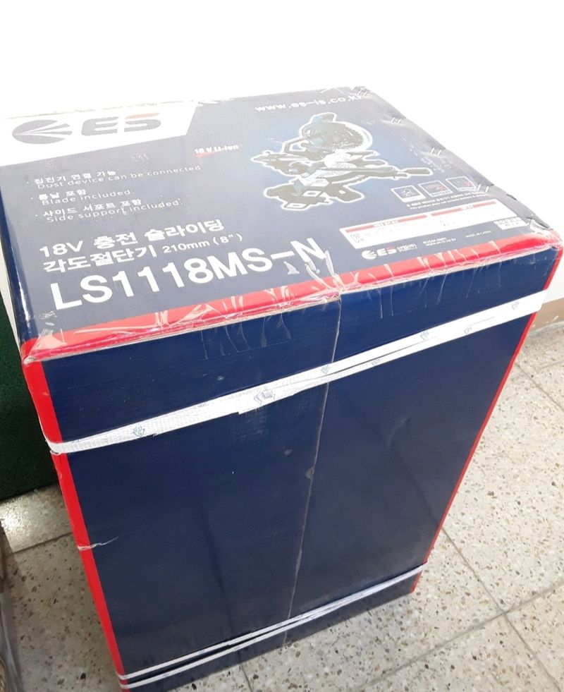 장터 상품 [충전 슬라이딩 각도절단기 LS1118MS 풀박스] 썸네일