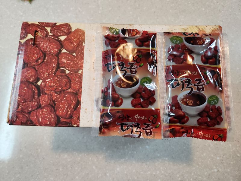 장터 상품 [대추즙 1박스 50개] 썸네일