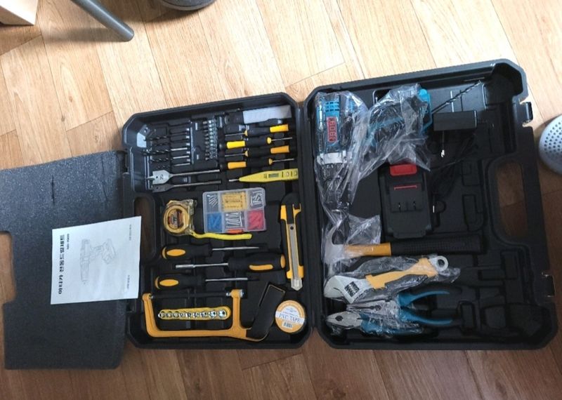 장터 상품 [[사기꾼-판매정지] 아티카 21V 전동 해머 드릴 드라이버 올인원 풀세트 ND-1909] 썸네일